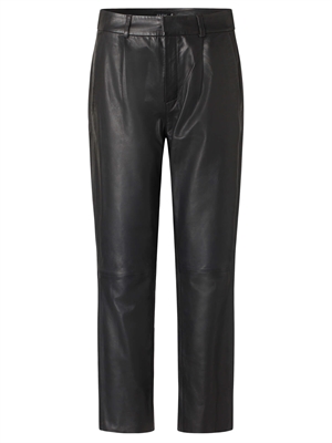 Ivy Copenhagen Ali Kylie Leather Bukser, Sort 